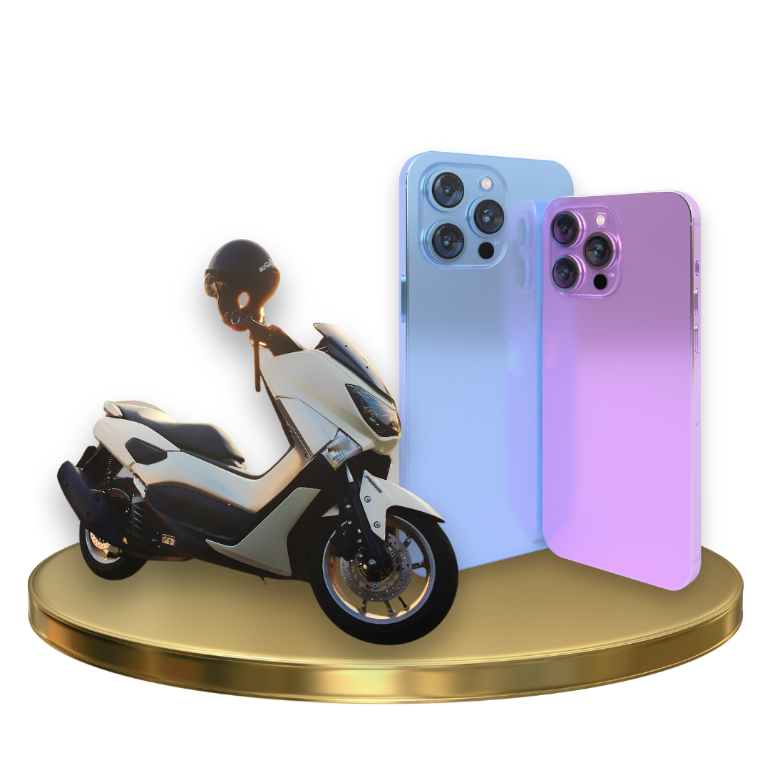Phone, MacBook or Motorcycle